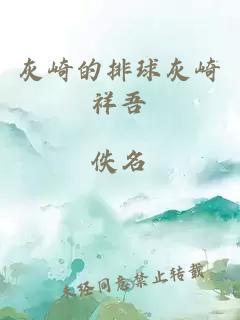 灰崎的排球灰崎祥吾